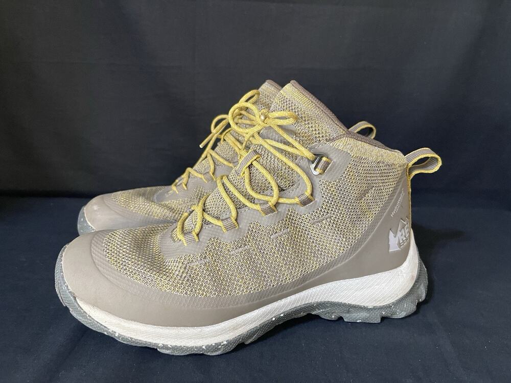 REI Co-Op Shoes Boots Womens 8.5 Green HydroWall Waterproofing Fulgentsun Hiking